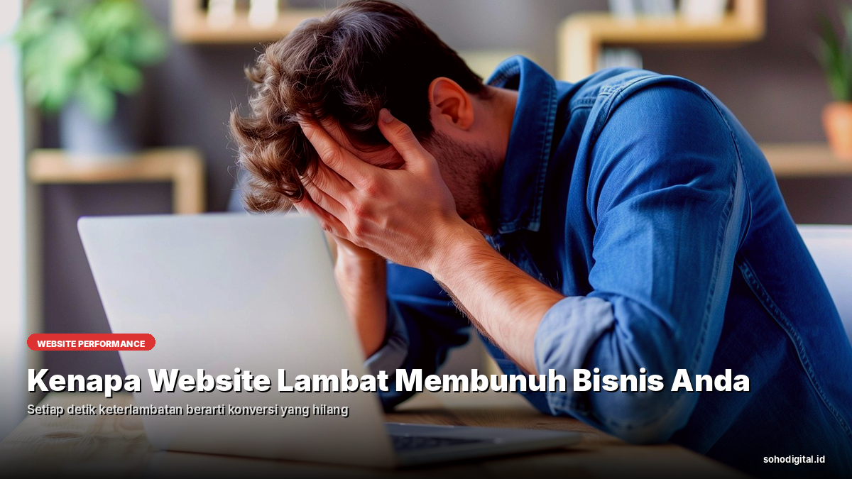 Kenapa Website Lambat Membunuh Bisnis Anda (dan Cara Memperbaikinya)